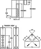 Technical drawings and diagrams showing dimensions and mounting details for an electrical column. Produktbild-Vorschau