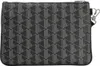 LACOSTE pochette  The Blend Clutch Monogram Noir Gris nero Anteprima dell’immagine prodotto 3
