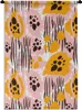MuchoWow® Wandteppich Wandbehang Rosa - Orange - Muster Produktbild-Vorschau 1