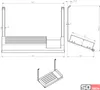 Kesseböhmer Linero style Messerhalter Edelstahloptik Produktbild-Vorschau 6