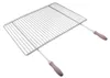 Photo principale – DEOS Grille de cuisson réglable en acier inoxydable 60–70 × 45 cm avec poignées… Voir les images du produit