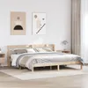 vidaXL Massivholzbett ohne Matratze 180x200 Kiefernholz Produktbild-Vorschau 2