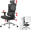 SIHOO krzesło biurowe ergonomiczne, lędźwiowe wysokie Podgląd zdjęcia produktu 1