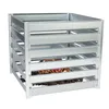 Komposter Garten Metall 704L – TIMBELA M800 Komposter 91 x Produktbild-Vorschau 6
