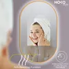 HOKO LED Specchio ovale con cornice in metallo 60x100 cm Anteprima dell’immagine prodotto 2