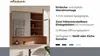 Szafka Łazienkowa Wisząca Dwudrzwiowa z Lustrem Sonoma Mat Podgląd zdjęcia produktu 4