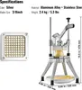 VEVOR Krájač na zemiaky Krájač na hranolky 3/8 palca, Náhľad obrázku produktu 7