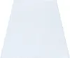 A white shaggy rug is shown from a diagonal angle on a white background. Anteprima dell’immagine prodotto