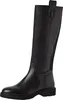 Flache Stiefel aus Leder Produktbild-Vorschau 3