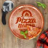 4x Pizzateller rot & schwarz Ø31cm 4 Personen XL-Teller Produktbild-Vorschau 3