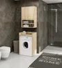Badezimmer-Hängeschrank FIN Sonoma Eiche 64 cm 2 Türen Produktbild-Vorschau 4