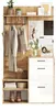 Conjunto de armario, 100x38.5x190, con espejo, zapatero, Vista previa de la imagen del producto 13