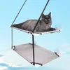Doppellagige Katzenfensterhängematte mit starken Saugnäpfen Produktbild-Vorschau 3