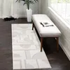 Kurzflor Teppich-Läufer Creme - 80x300 cm - Flur-Teppiche Produktbild-Vorschau 1