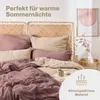 Blumtal Kinderbettwäsche 100x135 cm aus Baumwolle - Produktbild-Vorschau 3