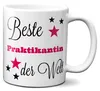 Beste Praktikantin der Welt - Tasse mit Spruch / Kollegin / Produktbild-Vorschau 1