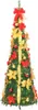 vidaXL Albero di Natale Artificiale Pop-Up 100 LED Verde Anteprima dell’immagine prodotto 3