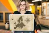 MuchoWow® Laptop Aufkleber Sticker Cover Karte - Europa - Produktbild-Vorschau 5