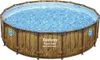 An above-ground swimming pool filled with water, set against a white background. Náhled obrázku produktu