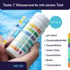 Aquanexo Teststreifen 7-in-1, pH und Chlor Wassertester 100 Produktbild-Vorschau 2
