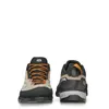 Rapid XT Approach Schuhe für Herren von Scarpa; in Grau und Schwarz mit orangefarbenen Schnürsenkeln; von hinten betrachtet. Produktbild-Vorschau