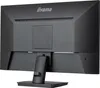 The back of a black Iiyama monitor on a light gray background. Produktbild-Vorschau