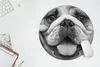 MuchoWow® Mauspad Mousepad Tierprofil Bulldogge in schwarz Produktbild-Vorschau 5