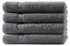 6 tlg. Handtuch Set - Anthrazit / Dunkelgrau - 500g/m²  - 2 Produktbild-Vorschau 2
