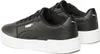 A pair of black Puma Carina 2.0 sneakers with white soles, shown from a side-rear angle. Podgląd zdjęcia produktu