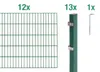 Alberts Doppelstabmatten Zaun, Höhe 80 cm, Länge 24 m, Produktbild-Vorschau 1