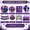 Wednesday Addams Party Deko Set – 91-teiliges Produktbild-Vorschau 7