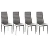 lot de 4 chaises de salle à manger Chaise de cuisine en Voir les images du produit 4