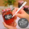 Praknu 25 Marmeladengläser 230 ml mit Deckel - Mit Produktbild-Vorschau 2