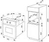 Amica EB 944 100 E, Einbaubackofen, Fine Design, Edelstahl, Produktbild-Vorschau 3
