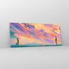 Bilder auf glas - Menschen Wiese Natur - 120x50cm - Produktbild-Vorschau 4