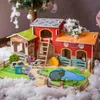 WOOPIE GREEN Mega Farm - Figurine di animali: Stalla, Anteprima dell’immagine prodotto 13
