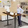 LZQ Elektrisch verstelbaar bureau, 140x60 cm, met 3 Productafbeelding-voorbeeld 10