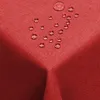 DecoHomeTextil Leinen Optik Tischdecke Dunkelrot Eckig 90 x Produktbild-Vorschau 1
