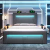 Lit simple 90 x 200 cm avec espace de rangement, lit Voir les images du produit 8