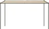 vidaXL Paviljoen, beige, 4x4 meter, 180 g/m² stof en staal Productafbeelding-voorbeeld 3