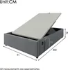 okwish Polsterbett Einzelbett 90×200 cm mit USB- C und Produktbild-Vorschau 5