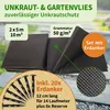 TTL Garden Unkrautvlies 50g/m² 2x5m inkl. 20 Erdanker – Produktbild-Vorschau 2