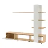 Merax Wandschrank mit drei Regalen und einer Tür, mit zwei Produktbild-Vorschau 12