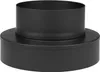 Raik Coltherm Übergang 150mm schwarz doppelwandig von DW Produktbild-Vorschau 2