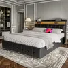 Čalouněná postel UnboxG 160x200cm s nabíjecím konektorem Náhled obrázku produktu 5