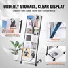 SucceBuy 6-Tier Brochure Display Rack, Floor Standing Voir les images du produit 4