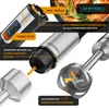 Close-up marketing image of an Arendo immersion blender, highlighting its features with text callouts and close-up views of different parts. Produktbild-Vorschau