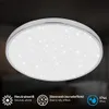 LED Deckenlampe Deckenleuchte Badlampe Spritzwasserschutz Produktbild-Vorschau 3