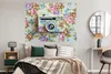 MuchoWow® Poster Kamera - Camouflage - Blumen 160x120 cm - Produktbild-Vorschau 4