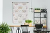 MuchoWow® Wandteppich Wandbehang Muster - Regenbogen - Produktbild-Vorschau 2